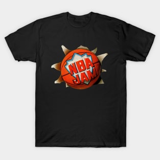 NBA JAM - vintage/worn out look T-Shirt